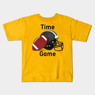 Time Game Baseball Kids T-Shirt